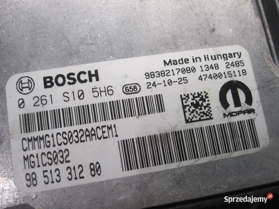 CITROEN C4 12B komputer sterownik silnika osobowe świętokrzyskie Kielce