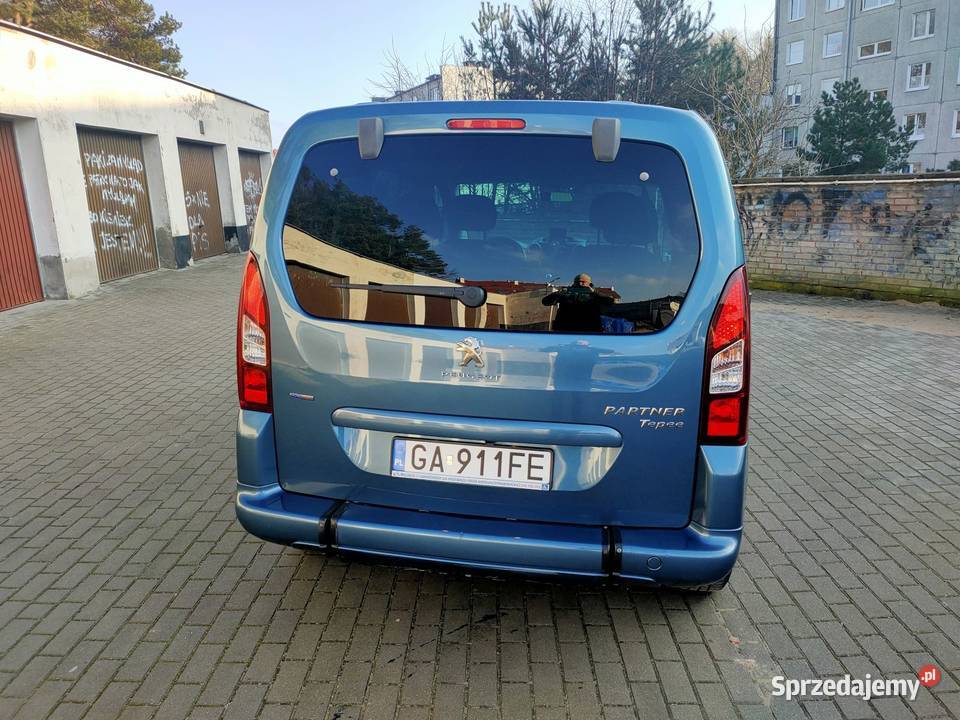 Peugeot Partner 12 Benzyna 115 2018r do przewozu Gdynia