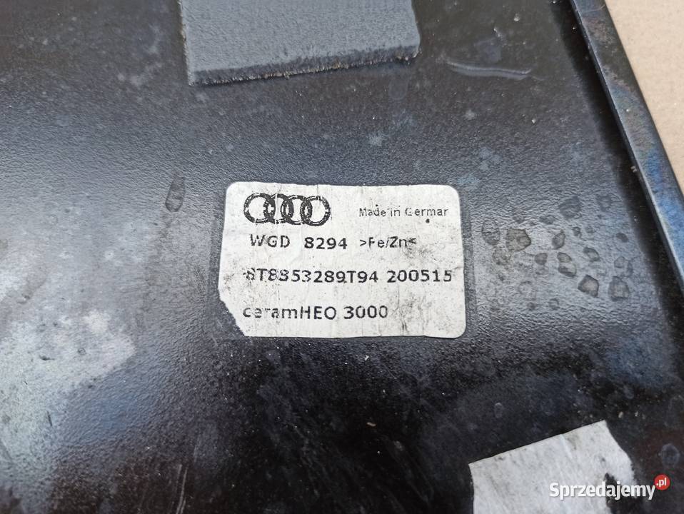 AUDI A5 8T8 LIFT OSŁONA SŁUPKA LEWA 8T8853289 Karoseria Trzciel sprzedam