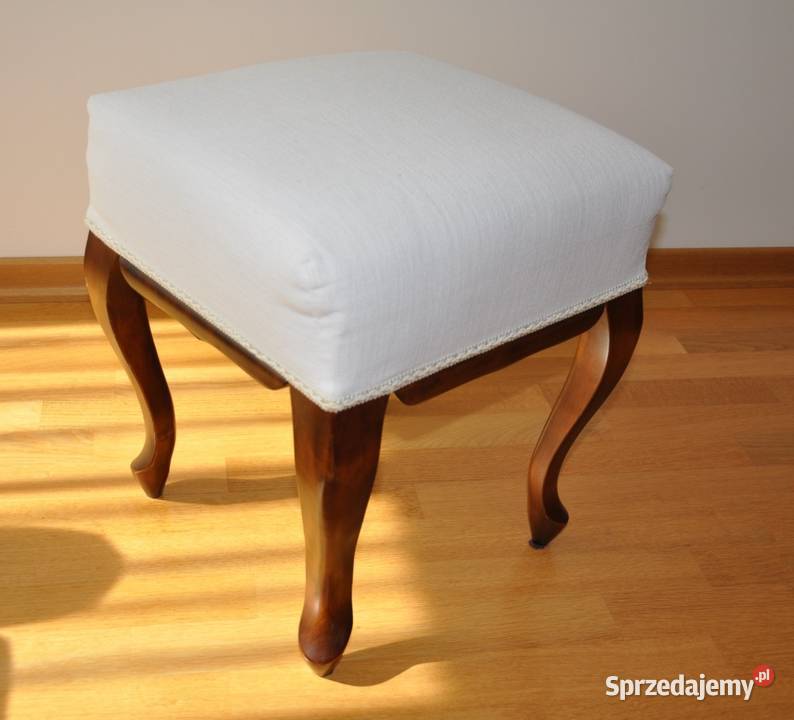 Sofa 2 os z funkcją rozkładania i puf RADPOL 160cm