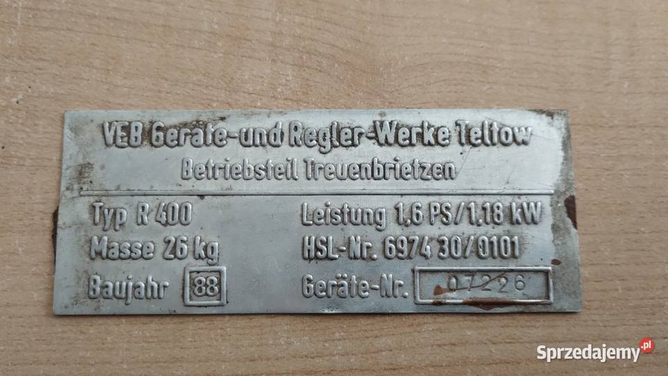 Kosiarka Vintage Benzinrasenmher R 400 mit podkarpackie Wujskie
