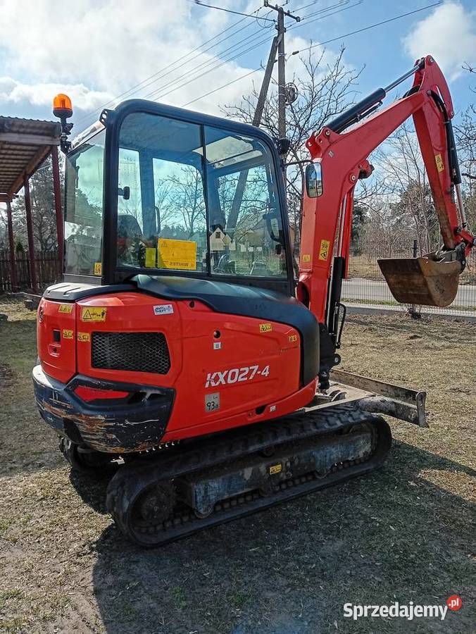 Minikoparka Kubota KX0274 Myszyniec Stary