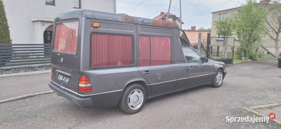 Mercedes w124 karetka karawan kamper
