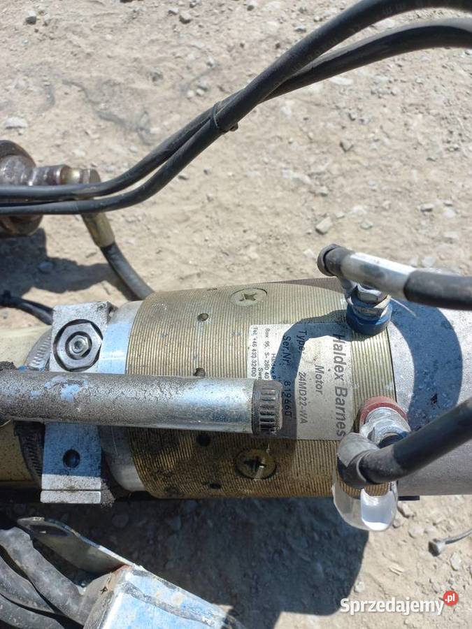 Pompa hydrauliczna 24v ze zbiornikiem wywrotu Piaski