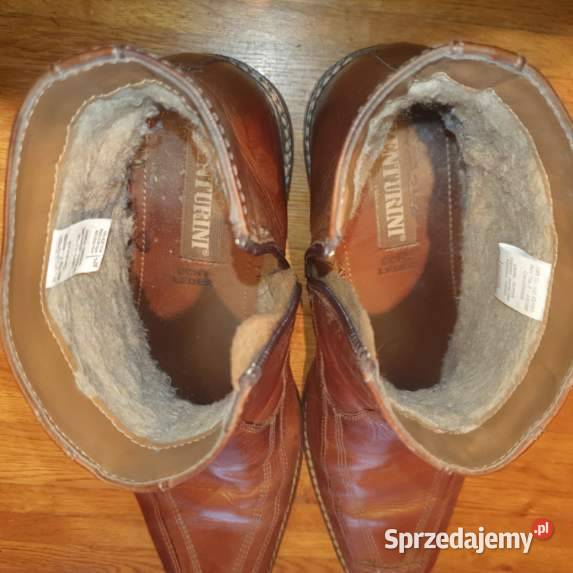 Buty zimowe męskie Venturini Milano skórzane lubelskie