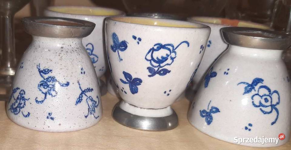 5 Kubków i 6 Kieliszków Ceramicznych dość Kraków
