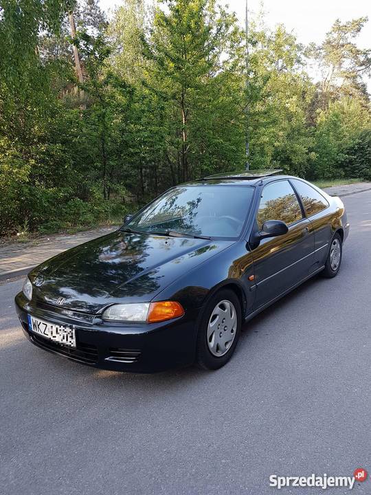 Honda Civic V Coupe EJ2 D15B7 czarny mazowieckie Kozienice