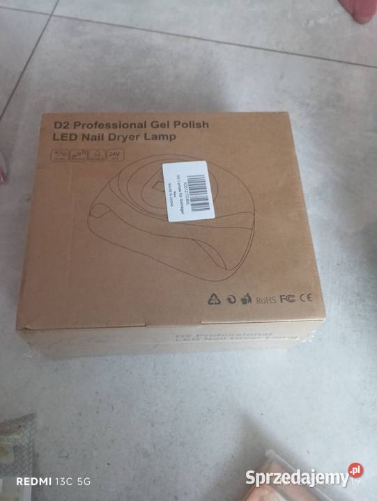 Lampa UV do paznokci hybrydowych żeli 180W 36 kujawsko-pomorskie Warlubie