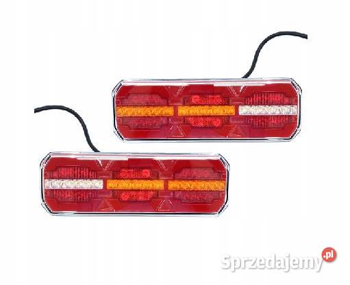 2x Lampa tylna zespolona LED NeoN TIR dynamiczny uniwersalne Lampy tylne Godzianów