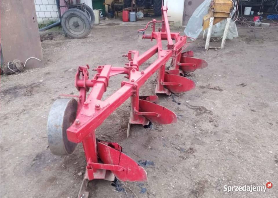 Pług 4 skibowy Agromet skiby nieuszkodzony Suwałki
