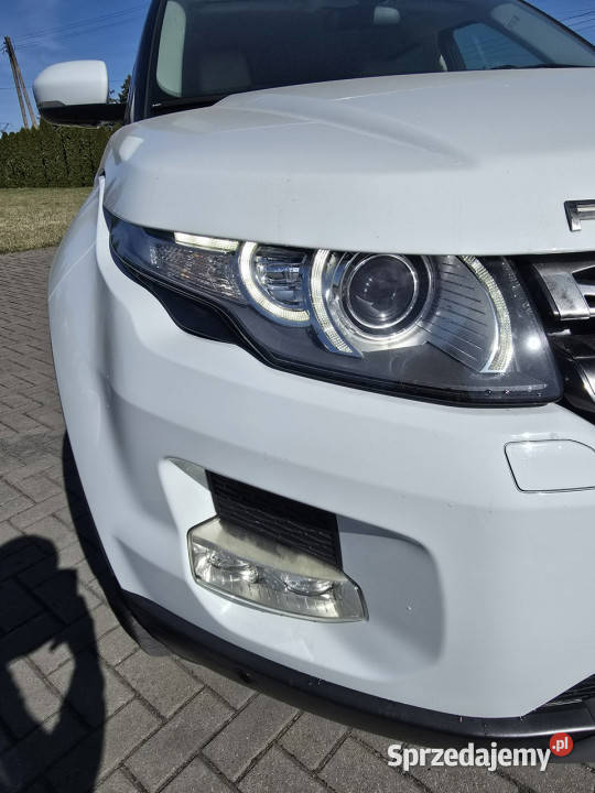 Land Rover Range Rover Evoque 22d biały Range Rover Evoque Motoryzacja Kutno
