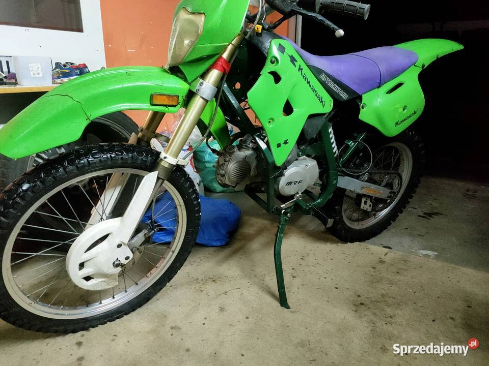 Kawasaki cross duże koła uszkodzony Konin