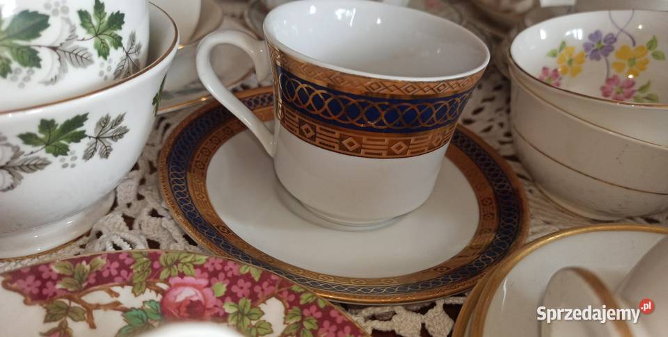Filiżanka na spodku Sygnowana Piękny brabancki Gdańsk sprzedam
