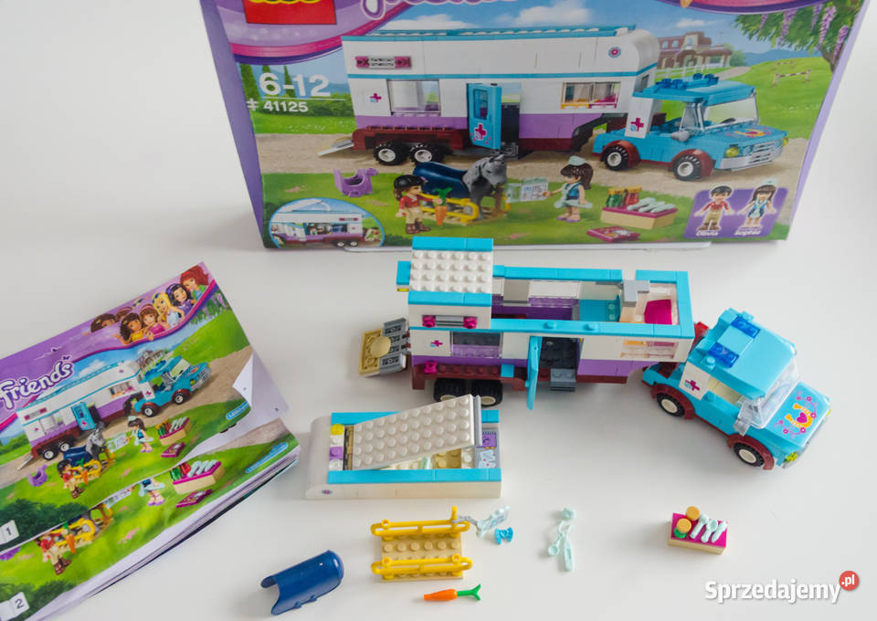 Lego Friends 41125 Przyczepa lecznicza koni