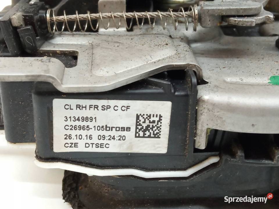 ZAMEK DRZWI PRAWY PRZÓD 31349891 Volvo S90 II