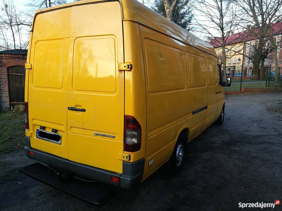 Mercedes Sprinter 29TDI 122 Maxi 98r poduszka powietrzna zachodniopomorskie Dębno