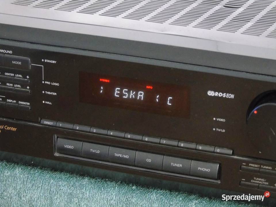 Amplituner Sony STRDE405 RDS sprawny i mocny 2x Amplitunery Jasło sprzedam