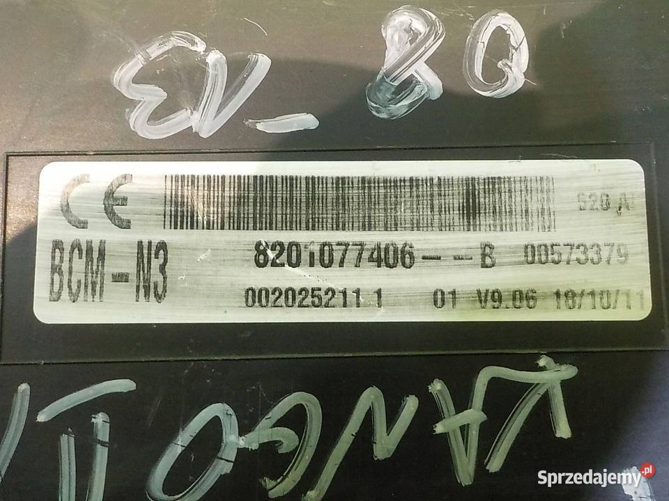 RENAULT KANGOO II III 15 DCI 11r VAN sterownik Suków sprzedam