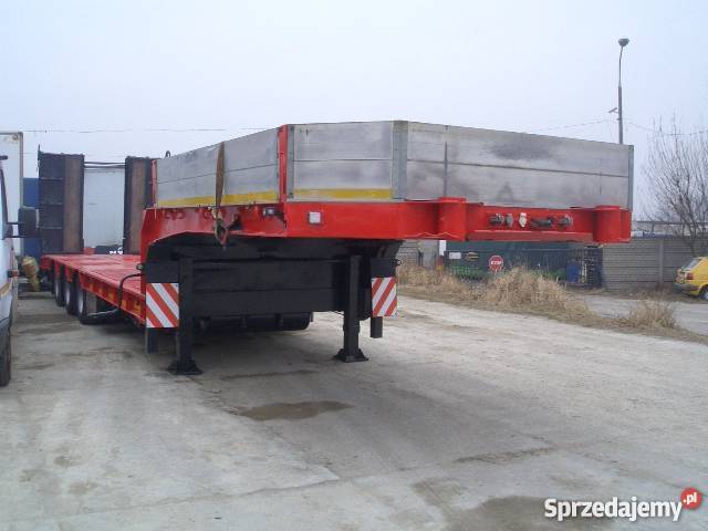 NACZEPA NISKOPODWOZIOWA NISKOPODŁOGOWA CTC Turek