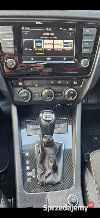 SKODA OCTAVIA III 5E RS KOMBI DOINWESTOWANA Rok produkcji 2017 Toruń