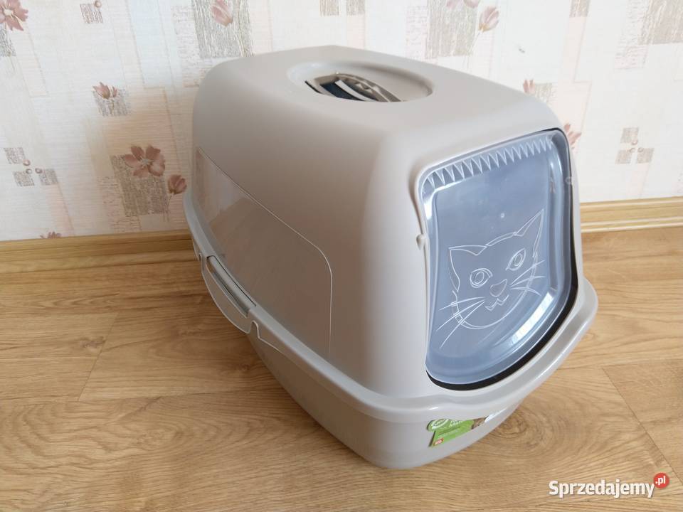NAJTANIEJ Duża Kuweta Kota z Filtrem Węglowym Dla kotów
