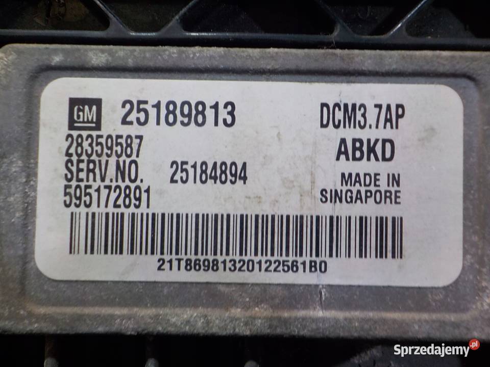 OPEL ANTARA LIFT 22 CDTI 12r 5D sterownik mazowieckie Suków