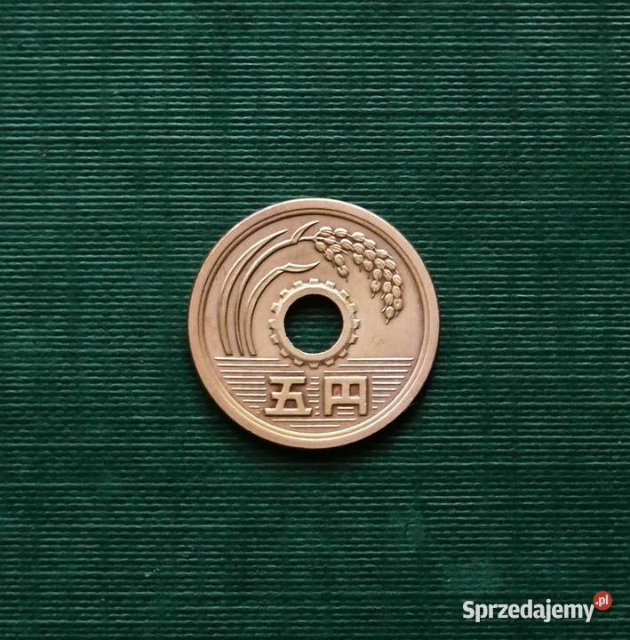 JAPONIA 5 jenów 1976r śląskie Gliwice