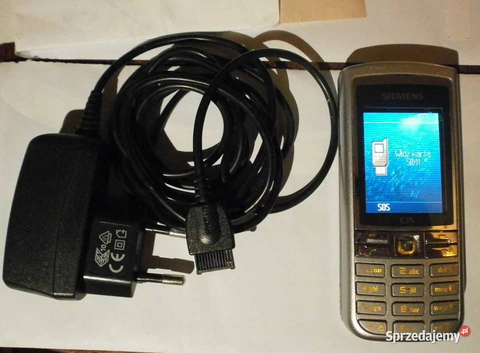 Telefon Komórkowy SIEMENS C75 komplet Orange Kraków