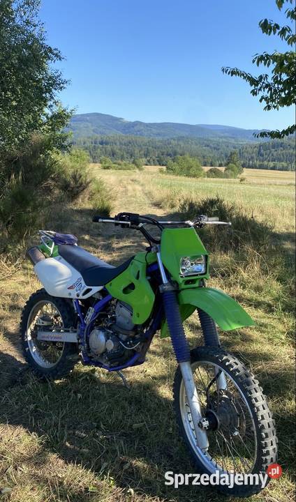 Kawasaki KLX 250E 1997 dużym serwisie rozrządu enduro Bystrzyca Kłodzka