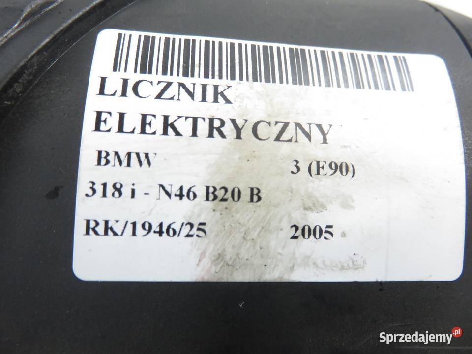 LICZNIK BMW 3 E90 318 i B20 B 9110197 1025330