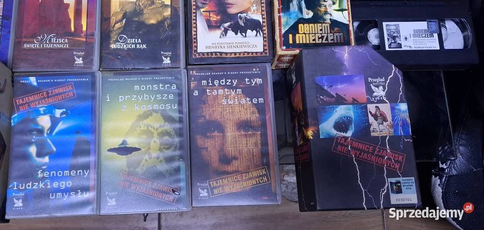 Kasety VHS z filmami orginalner Wadowice