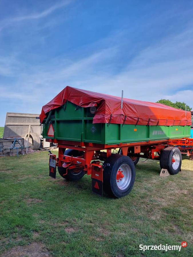 Przyczepa wywrotka HL 6011 HW 6011 koła tir nieuszkodzony Namysłów
