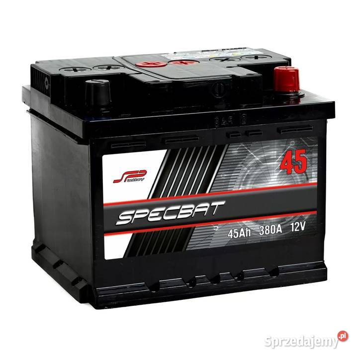 Akumulator SPECBAT 45Ah 380A EN PRAWY PLUS Ruda Śląska