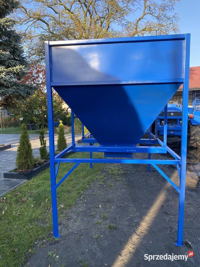 Kosz Zasypowy zasobnik paczkarka lejek GWARANCJA łódzkie