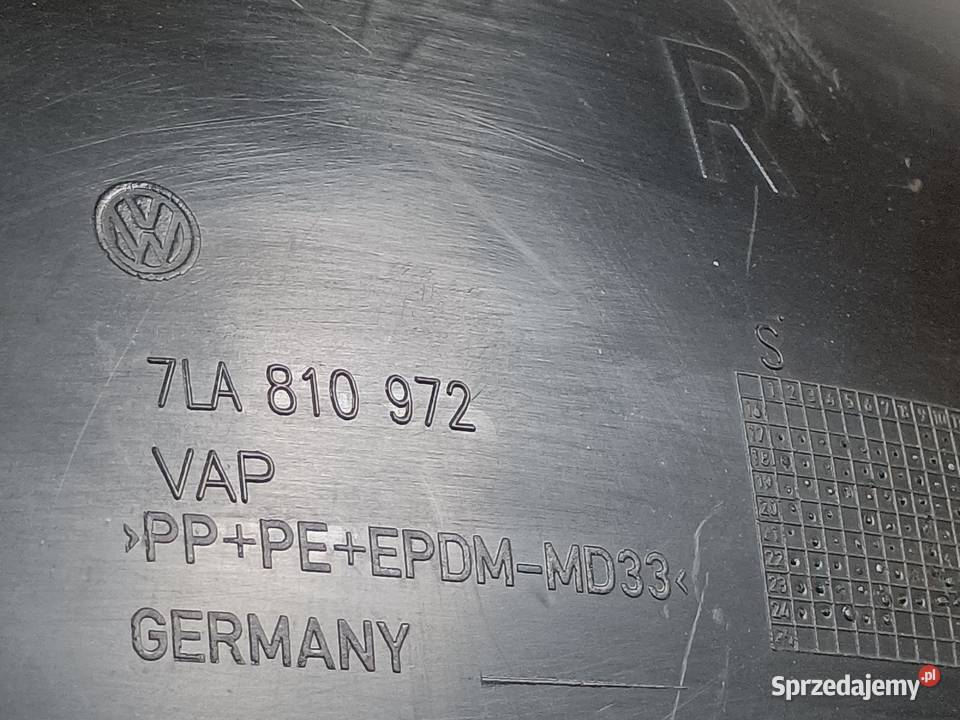 VW TRANSPORTER T6 NADKOLE PRAWY TYŁ 7LA810972 wielkopolskie Pleszew