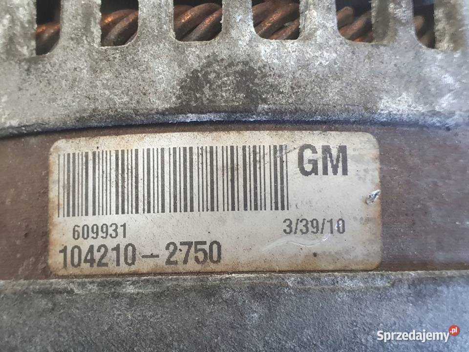 ALTERNATOR Volvo S40 II V50 18 16V 1042102750 Chełm