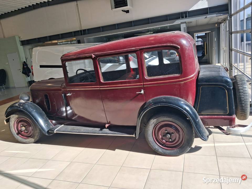 Peugeot 301 z 1933 roku klasyk zabytek