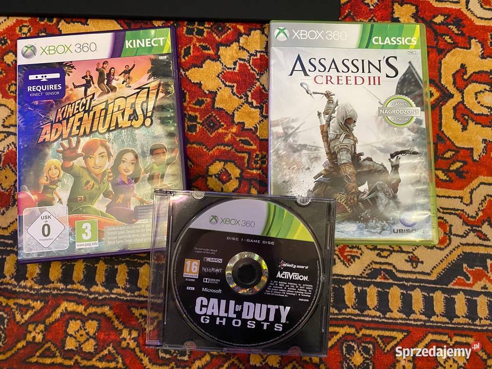 Xbox 360 kinect i gry lubelskie