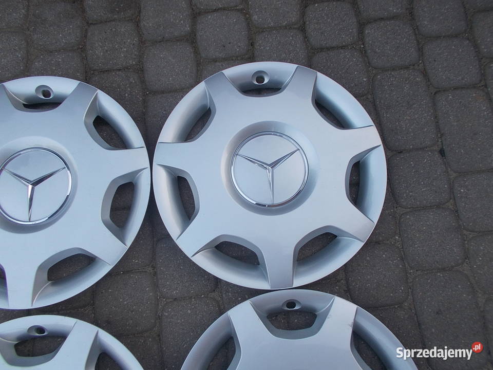 KOLPAKI NA FELGI STALOWE MERCEDES 16 komplet Września