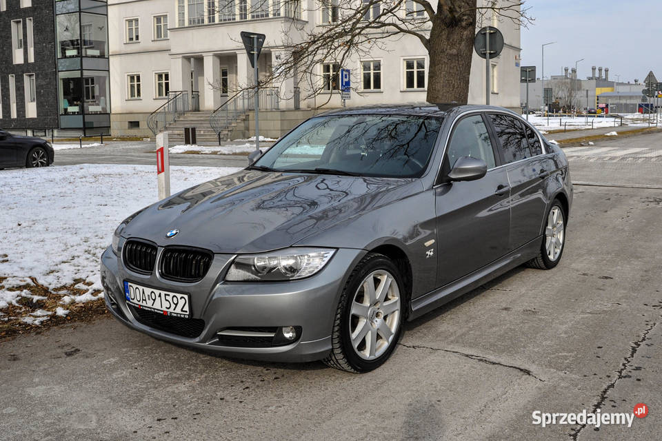 BMW Seria 3 20d 2009 r Lift iDrive 1995cm3 Wrocław