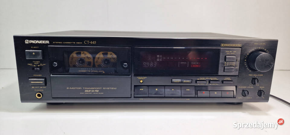 Magnetofon cassette deck Pioneer CT445 CT 445 Międzychód