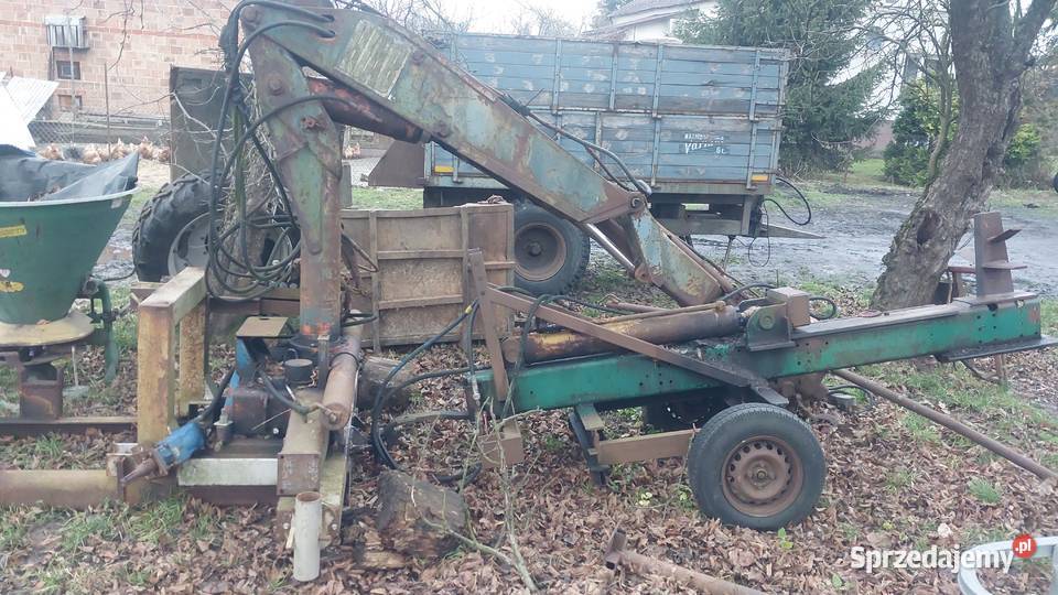 Łuparka hydrauliczna ładowacz do drewna podkarpackie Łańcut