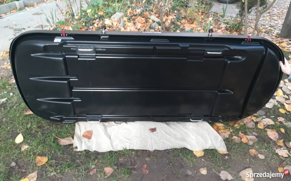 Box dachowy Kamei Husky L black carbon idealny Wrocław