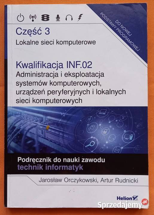 Kwalifikacja INF02 część 3 Lokalne sieci informatyka i technika Małkinia Górna sprzedam