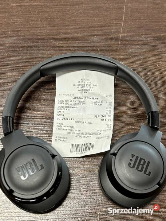 Słuchawki bezprzewodowe JBL Tune 760BT NC Elbląg sprzedam