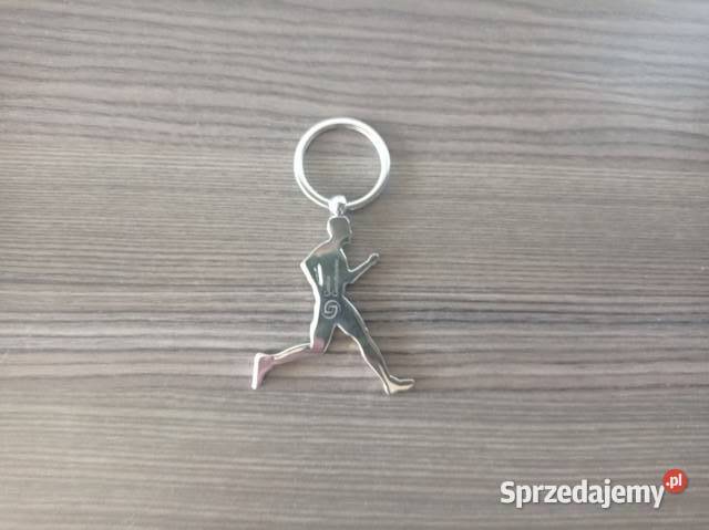 Brelok BIEGACZ metalowy prezent biegacza