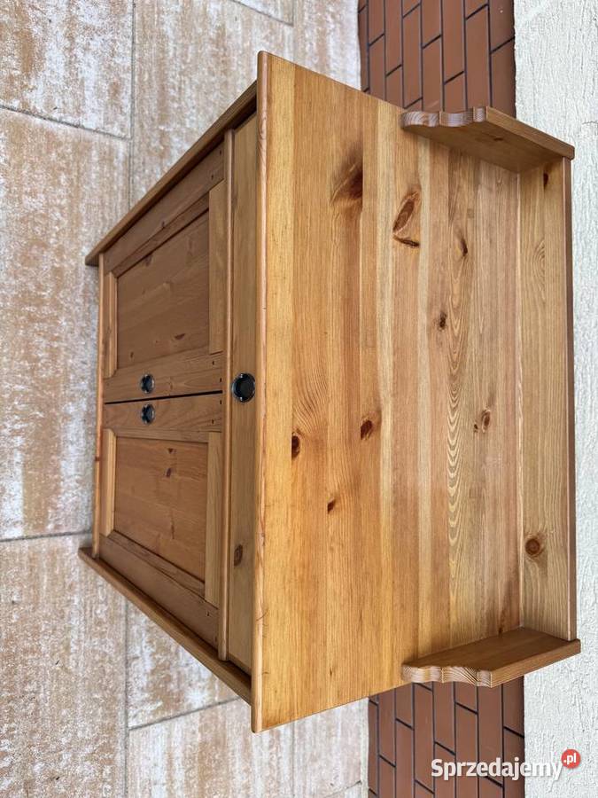 Szafka Leksvik komoda Ikea drewniana Garwolin