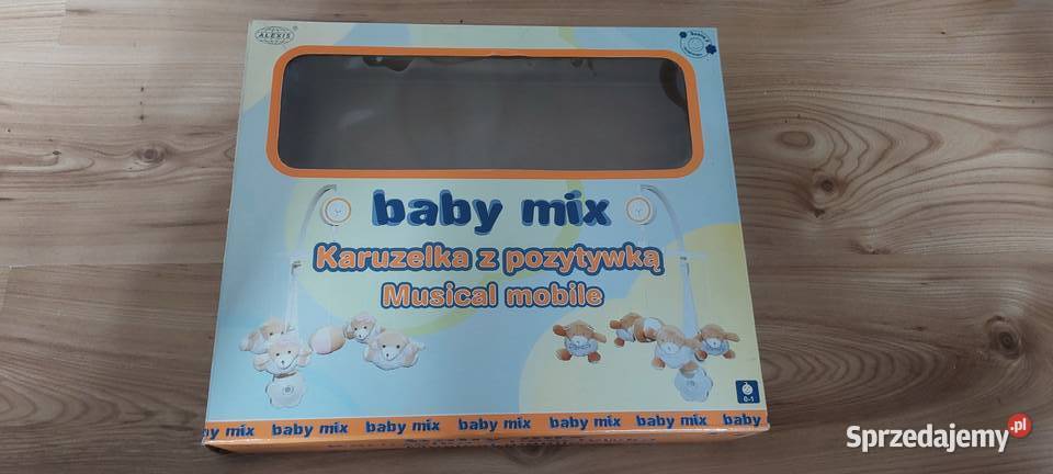 Karuzela z pozytywką na łóżeczko Łęczna