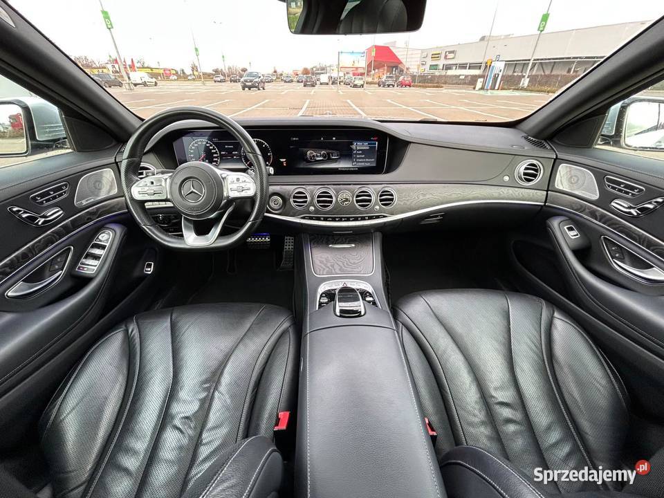 MercedesBenz Klasa S 350 d 4Matic AMG Line nieuszkodzony Klasa S Lublin
