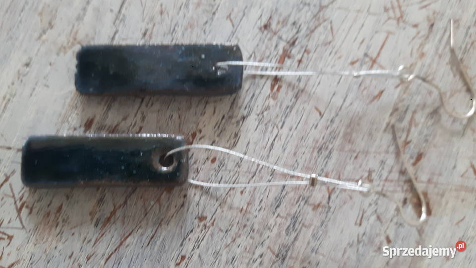 Kolczyki ceramiczne ręcznie wykonane Otwock sprzedam